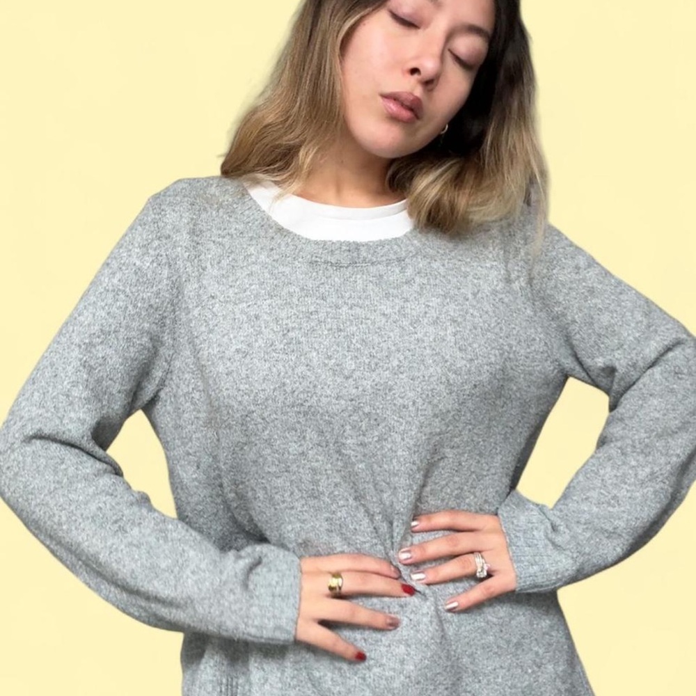 Cozy Gray Sweater